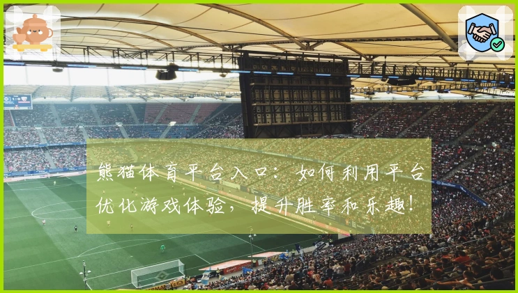 熊猫体育平台入口：如何利用平台优化游戏体验，提升胜率和乐趣！